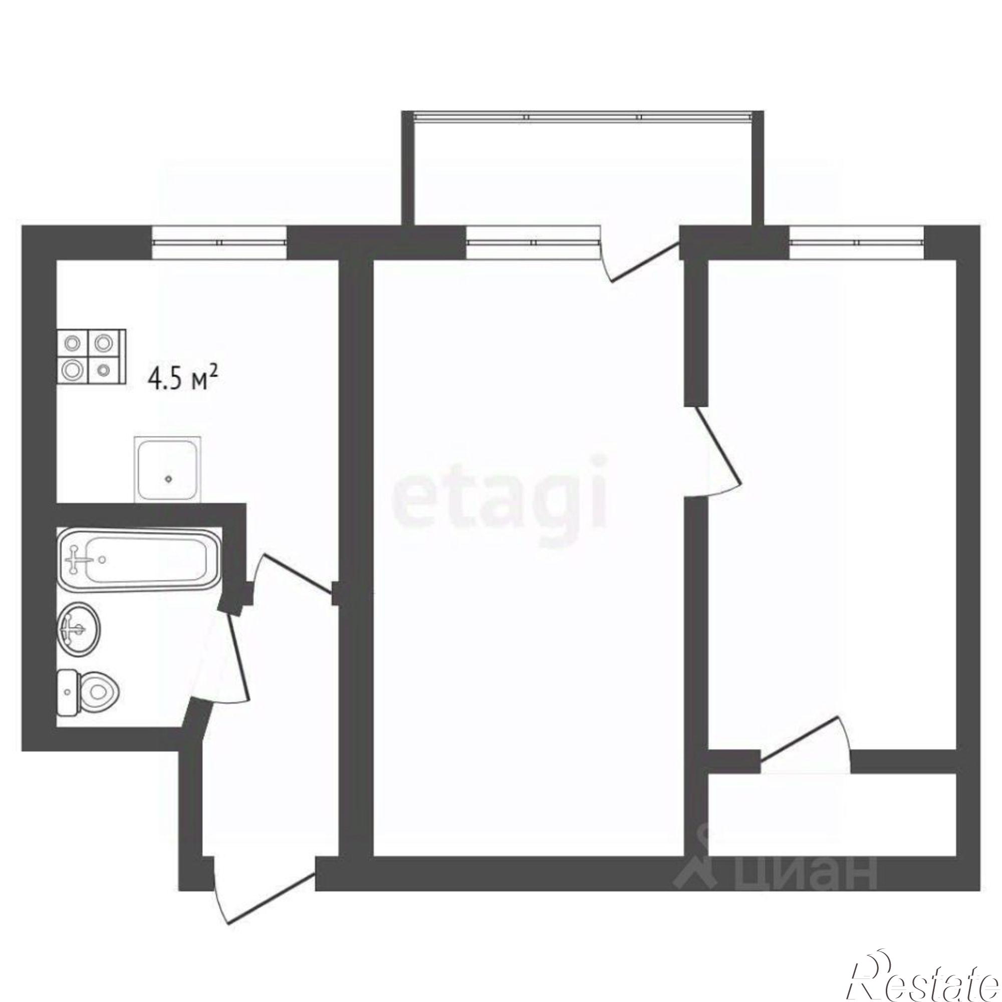 Купить квартиру за 6 595 000 рублей на ул Нахимова, 7