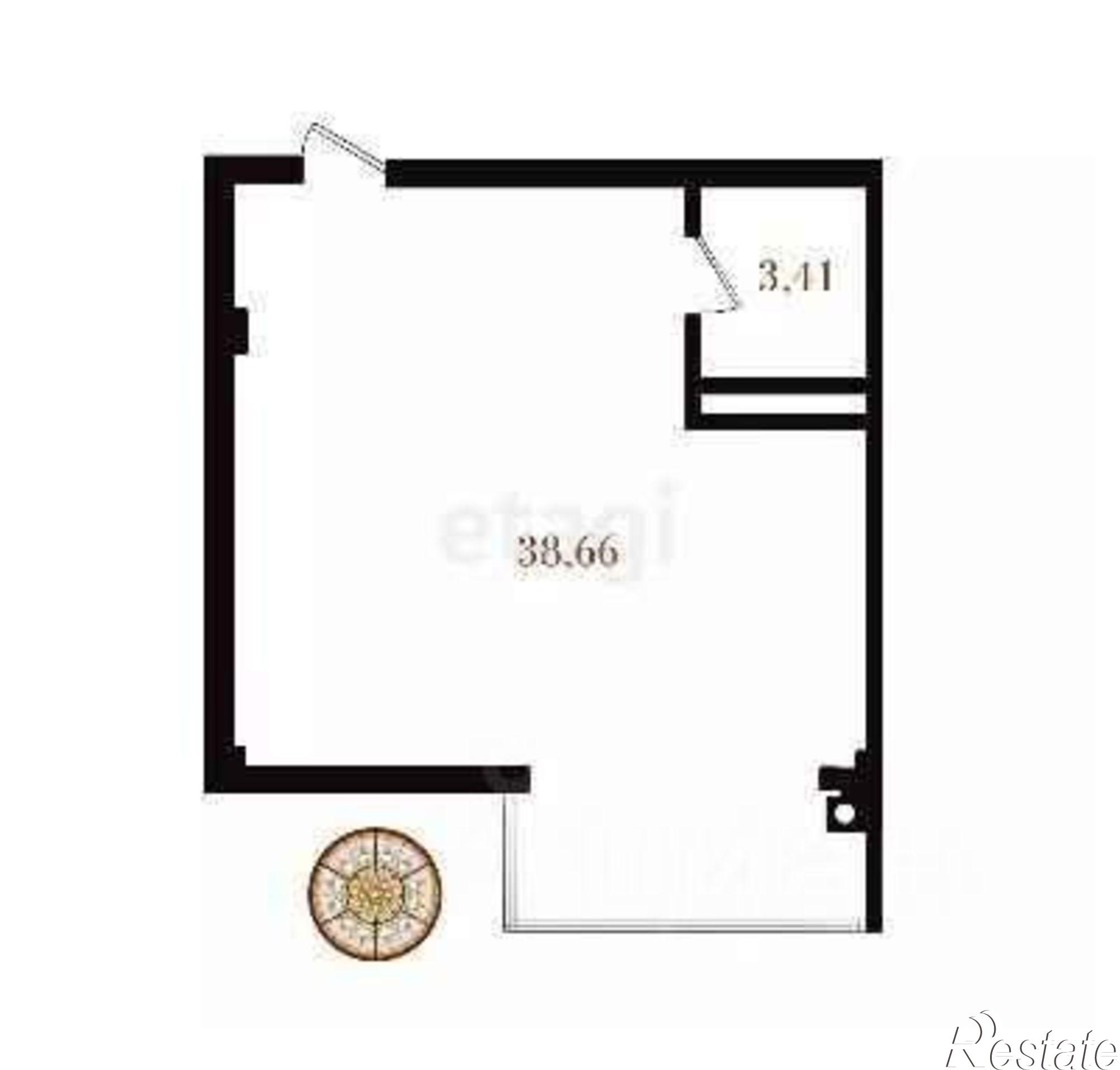 Купить квартиру за 6 365 000 рублей на Индустриальный переулок, 2 к1