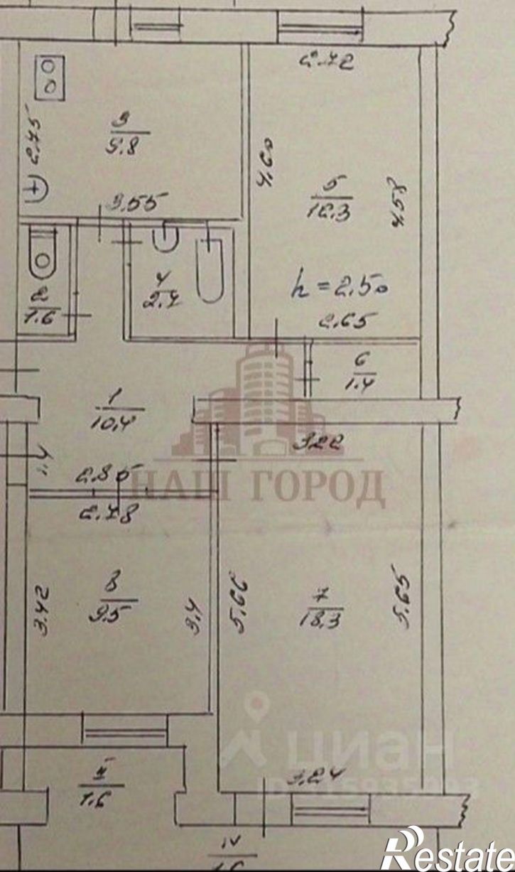 3-комн квартира бульвар Старшинова, 21,  д. 21