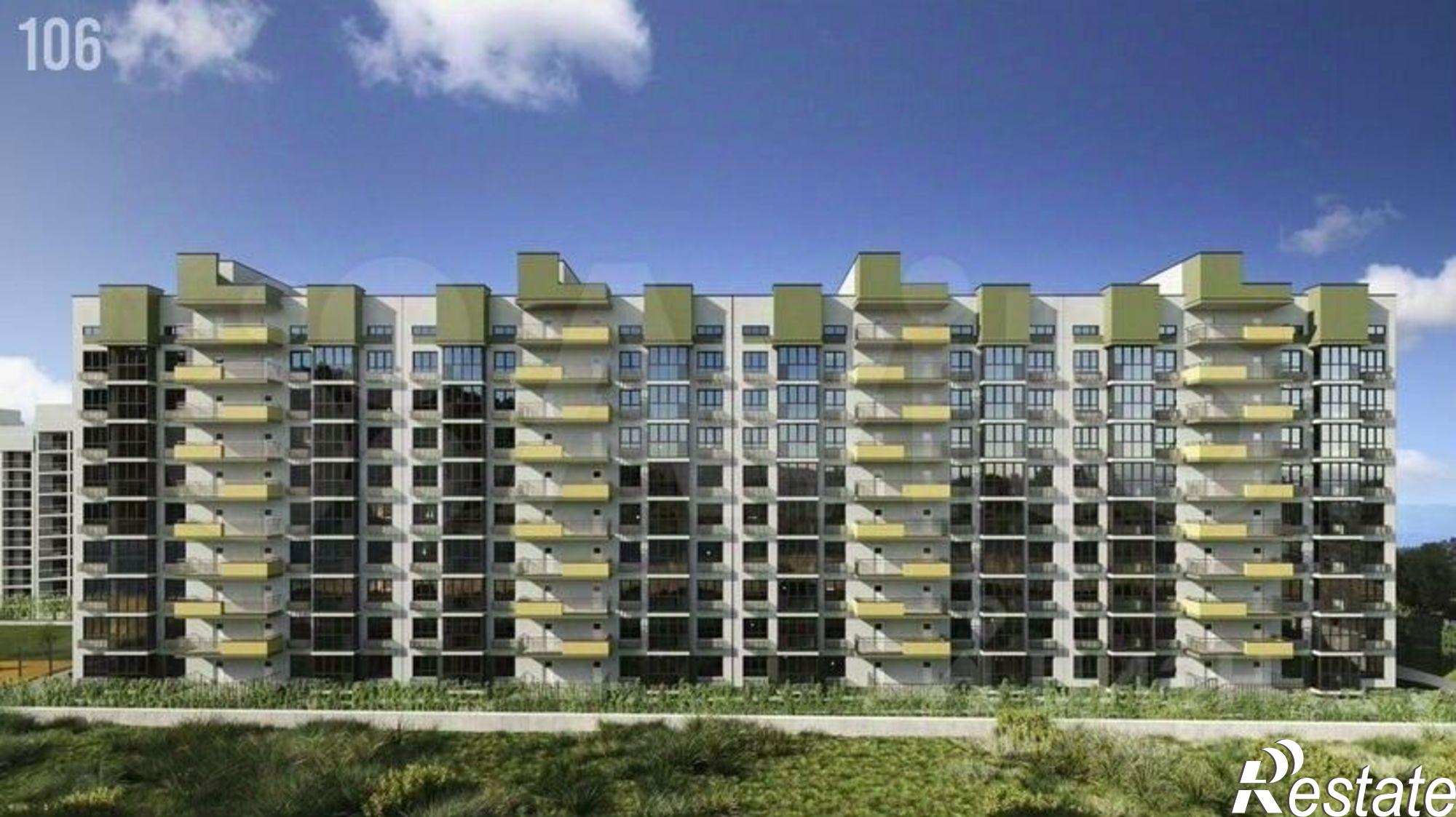 Купить квартиру за 9 459 310 рублей на Грина улица, 43