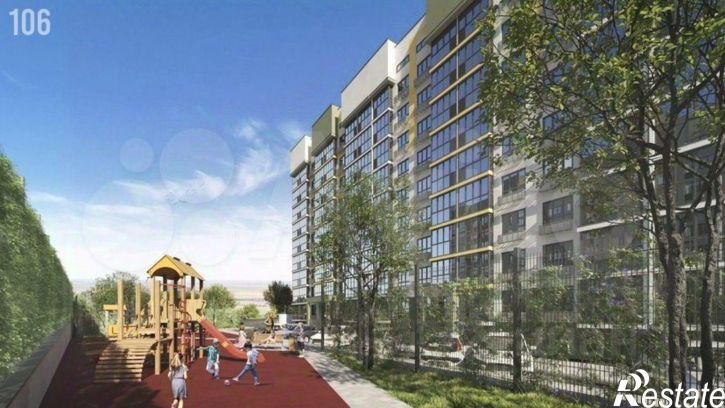 1-комн квартира в новом доме Грина улица, 43,  д. 43