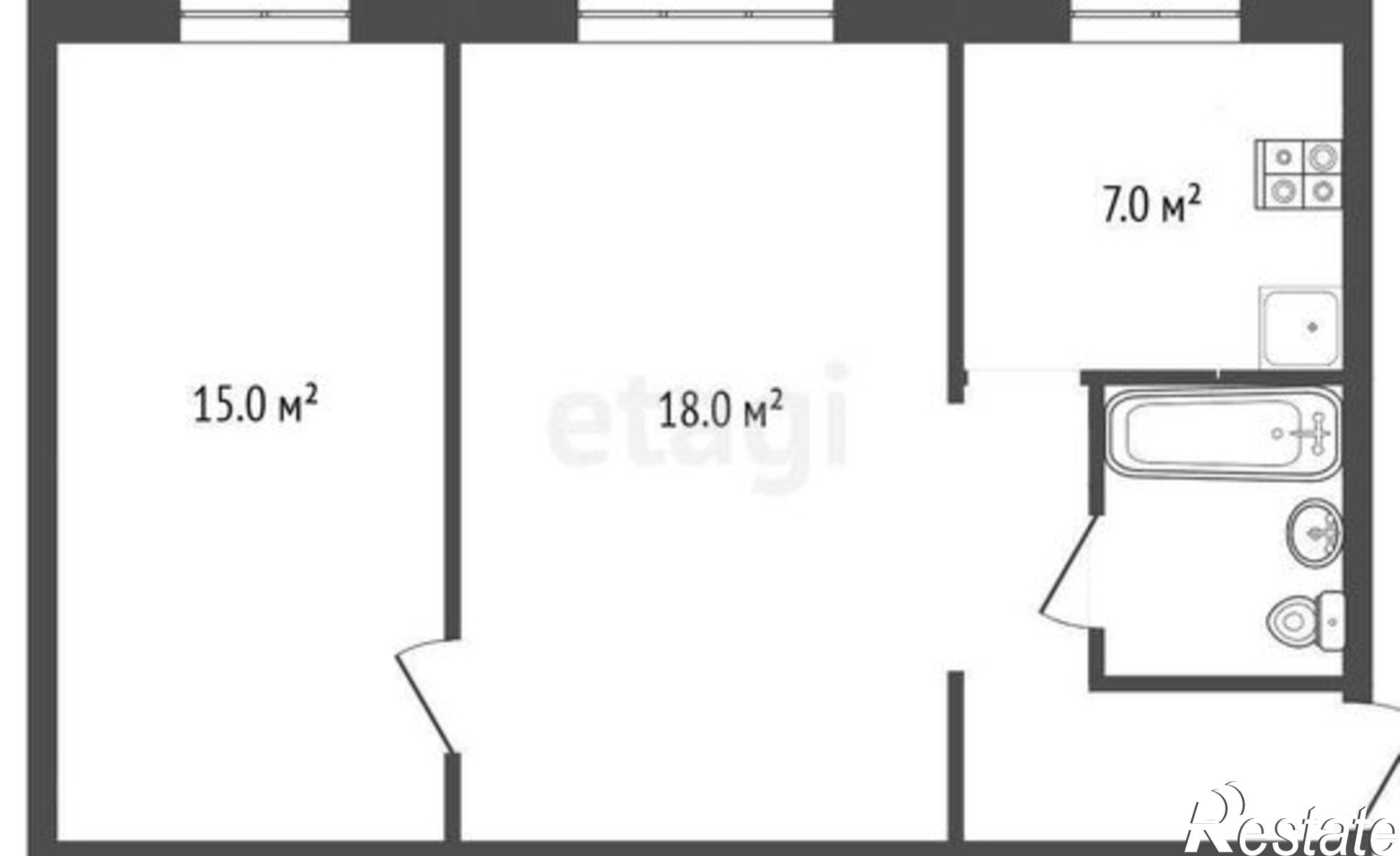 Купить квартиру за 6 500 000 рублей на Северный мкр, 15