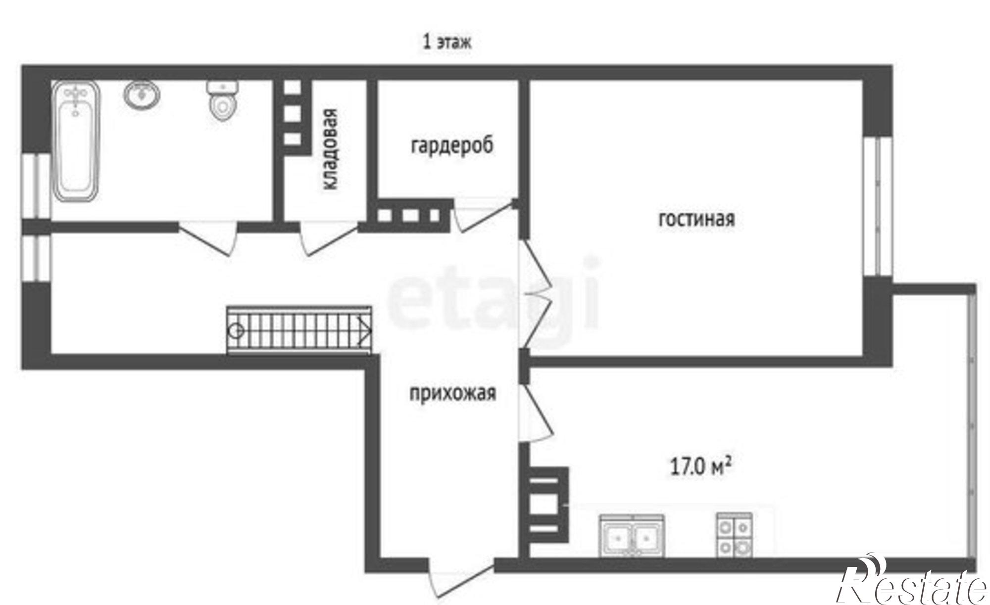 Купить квартиру за 19 400 000 рублей на Симферопольское шоссе, 11 к1