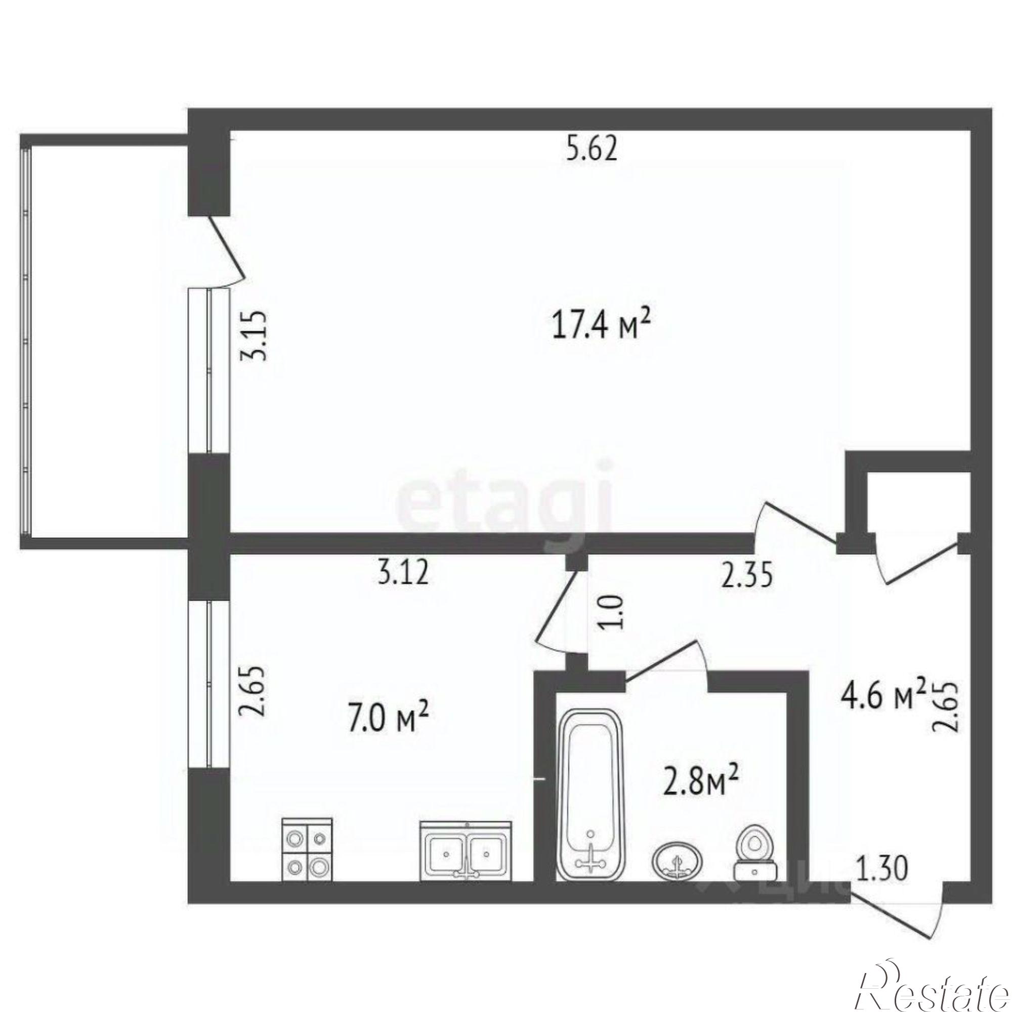 Купить квартиру за 6 500 000 рублей на ул Боевая, 7