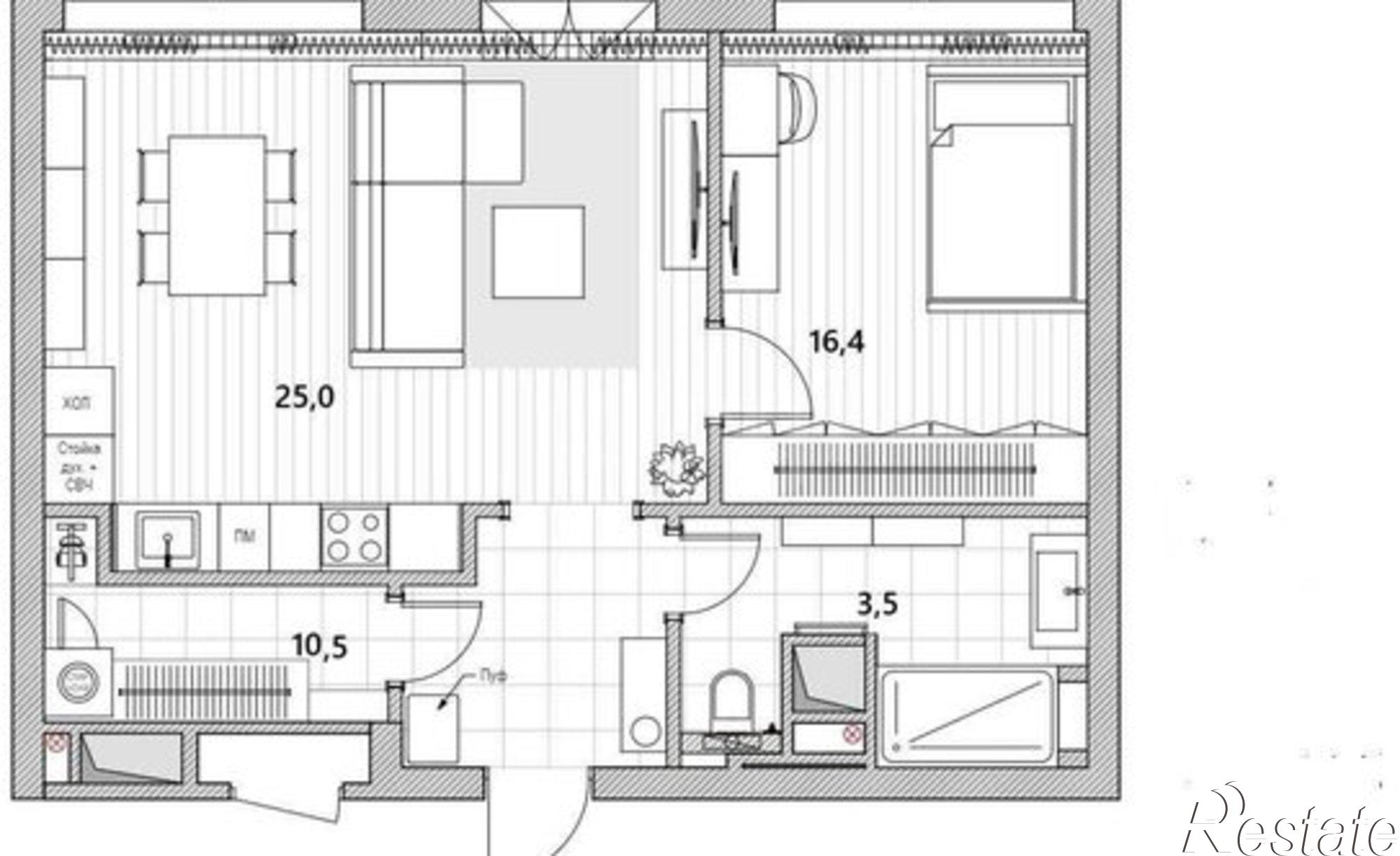 Купить квартиру за 7 800 000 рублей на ул А.Никитина, 35