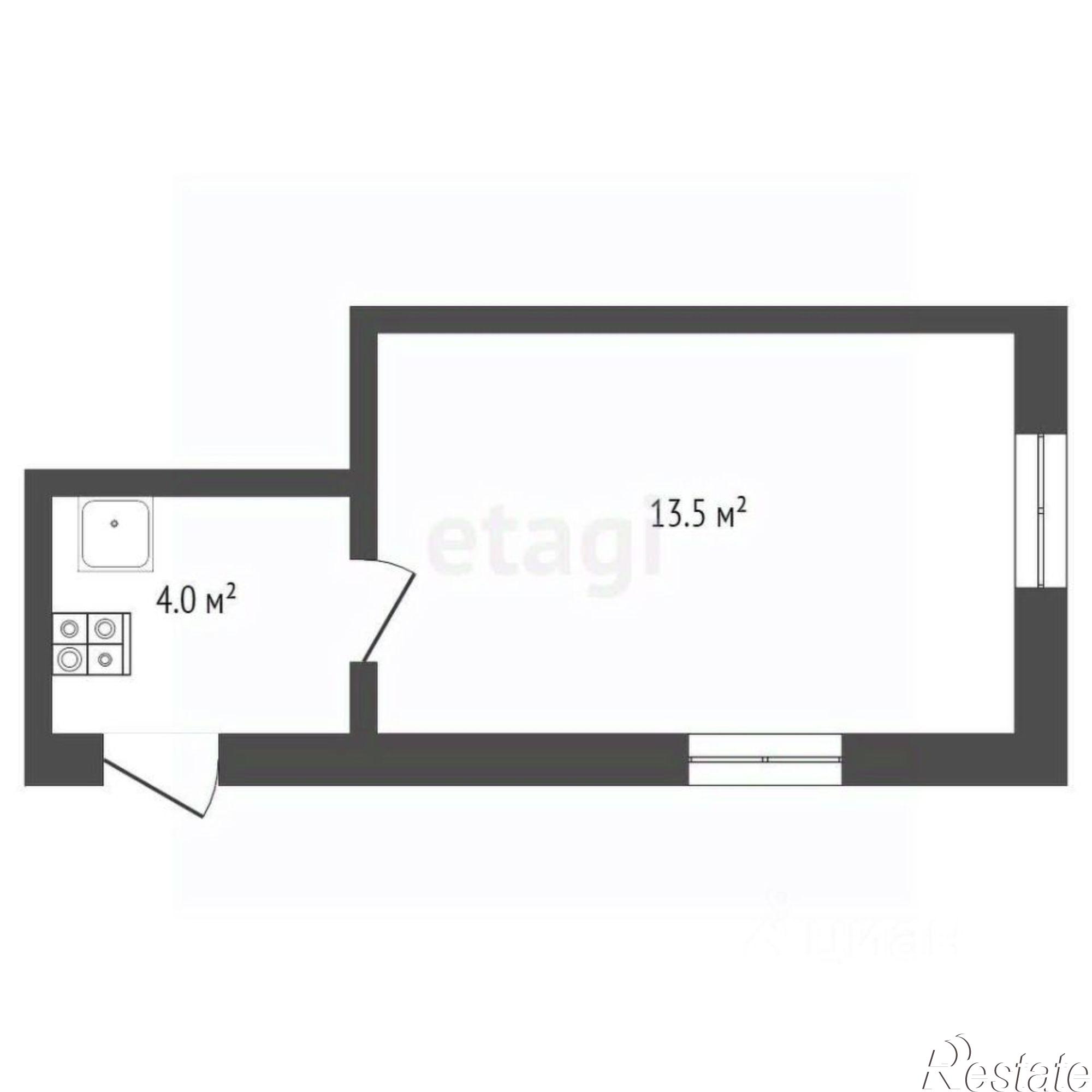 Купить квартиру за 3 800 000 рублей на улица Десантников, 7Б