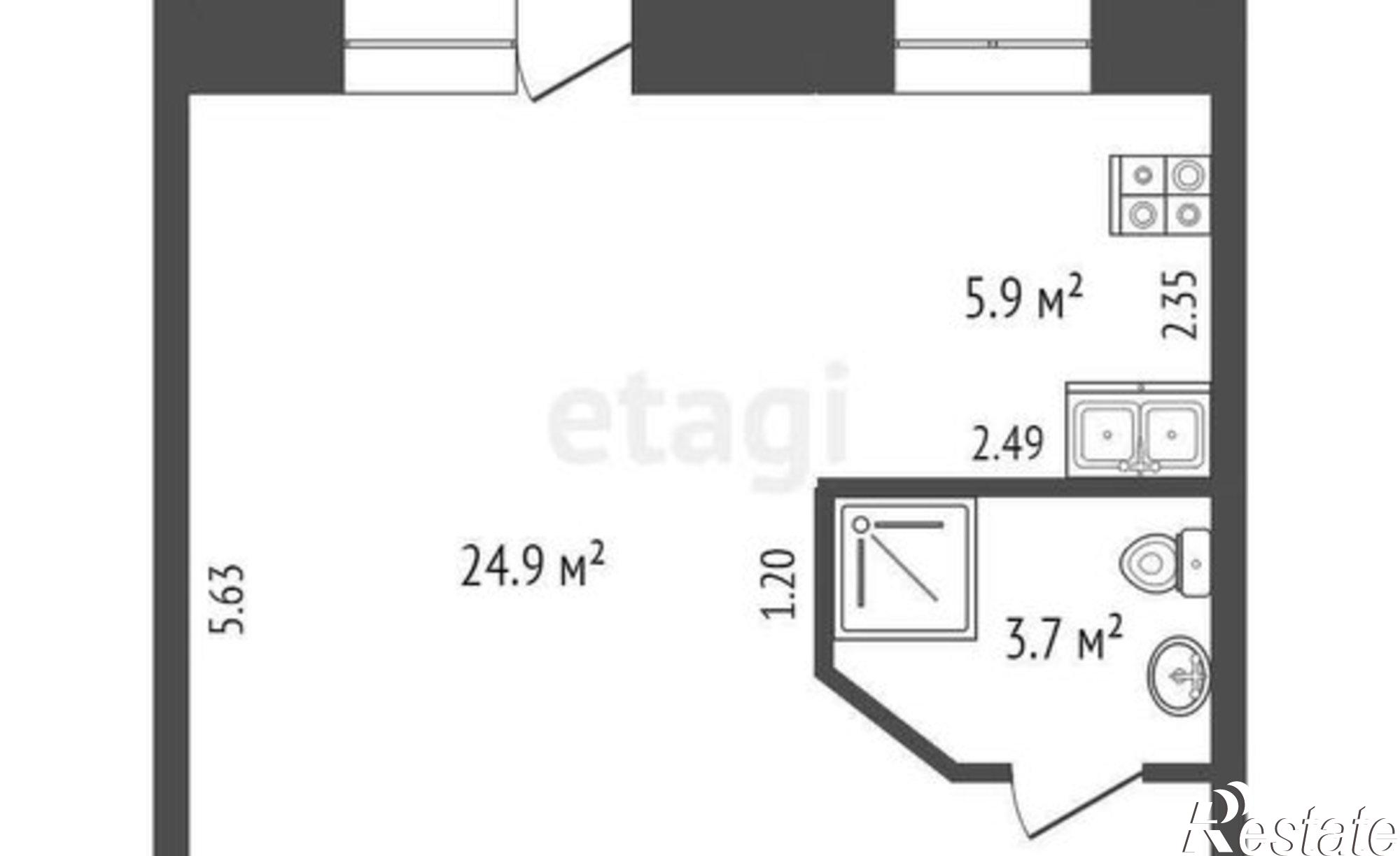 Купить квартиру за 6 500 000 рублей на ул А.Никитина, 34