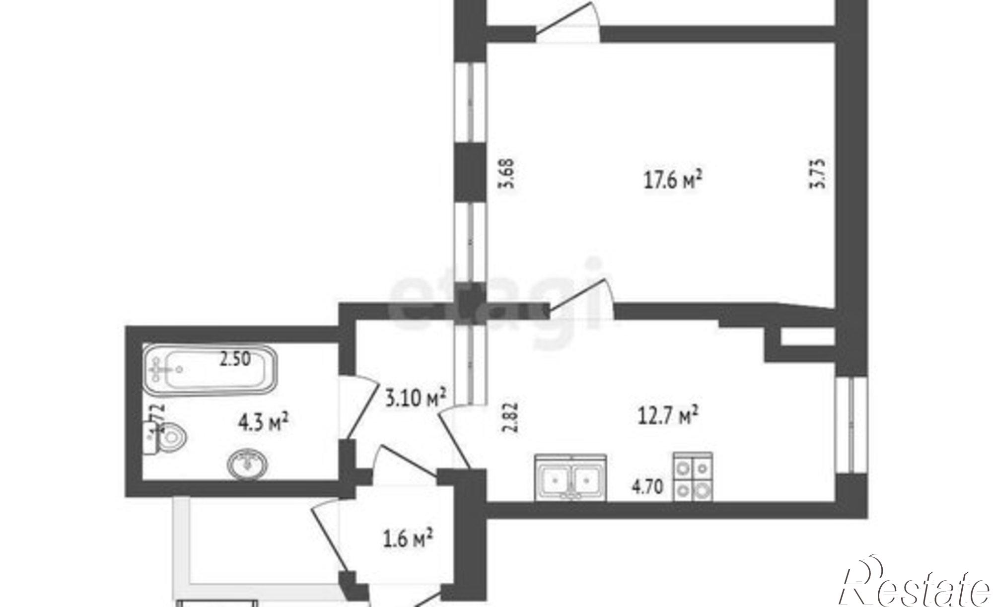 Купить квартиру за 7 980 000 рублей на улица Чехова, 68