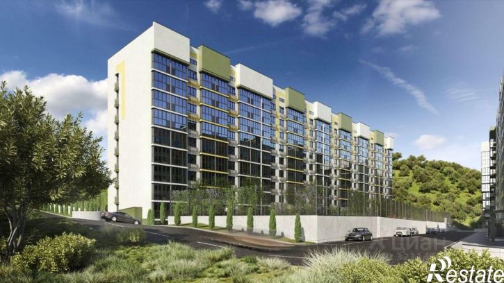 1-комн квартира в новом доме Грина улица, 43,  д. 43