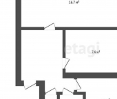 2-комн, 42кв м, этаж 1/5 ул Первушина, 36а