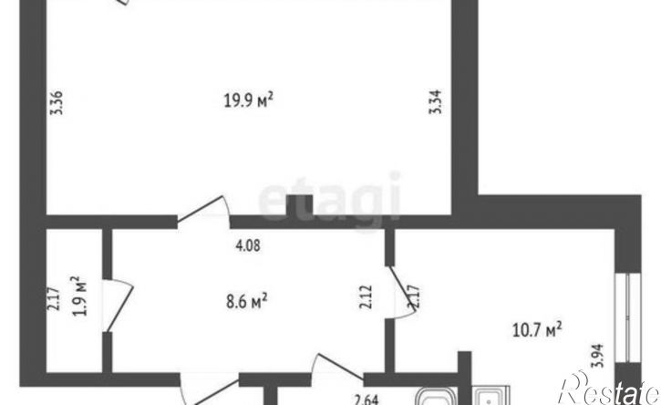 1-комн квартира Симферопольское шоссе, 24Е,  д. 24Е