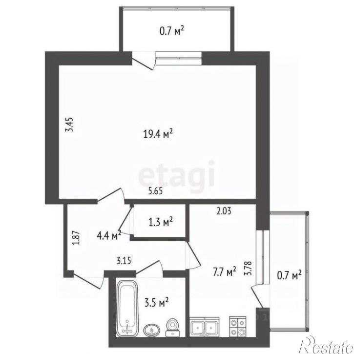 1-комн квартира ул Нахимова, 2,  д. 2