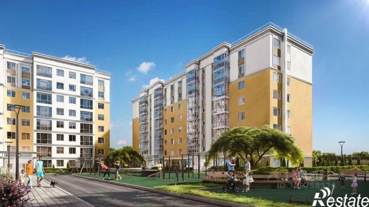 1-комн квартира в новом доме Симферопольское шоссе, 52,  д. 52