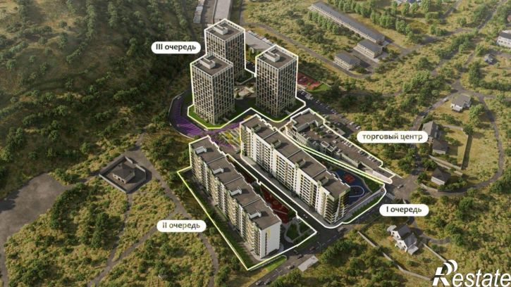 2-комн квартира в новом доме ул Софиевская, 1,  д. 1