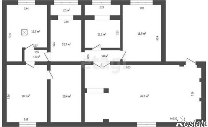 4-комн квартира Симферопольское шоссе, 61,  д. 61
