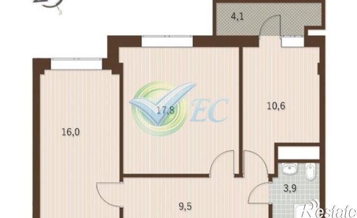 2-комн квартира ул Гарнаева, 63К,  д. 63К