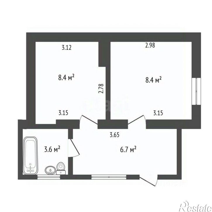2-комн квартира Русская улица, 10,  д. 10