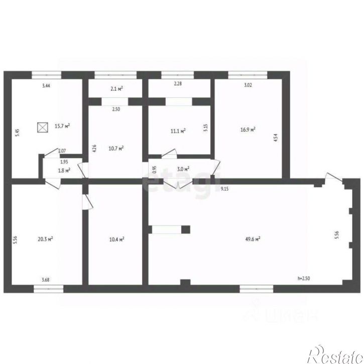 4-комн квартира Симферопольское шоссе, 61,  д. 61