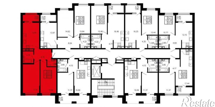 2-комн квартира в новом доме Георгия Десюка ул., д.5