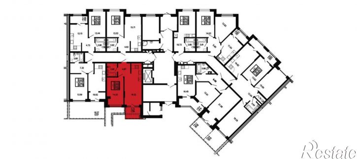 1-комн квартира в новом доме Георгия Десюка ул., д.5
