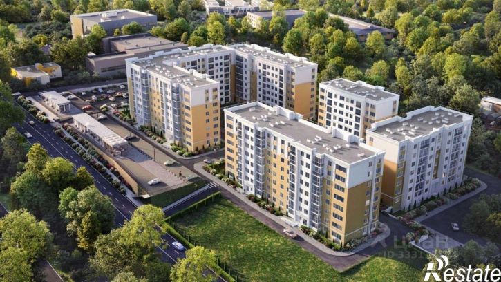 1-комн квартира в новом доме Симферопольское шоссе, 46а,  д. 46а