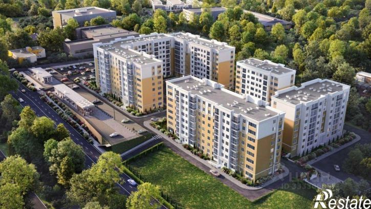 1-комн квартира в новом доме Симферопольское шоссе, 46а,  д. 46а
