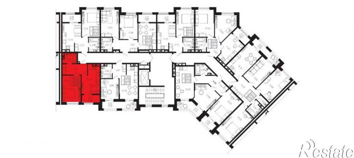 1-комн квартира в новом доме Георгия Десюка ул., д.5