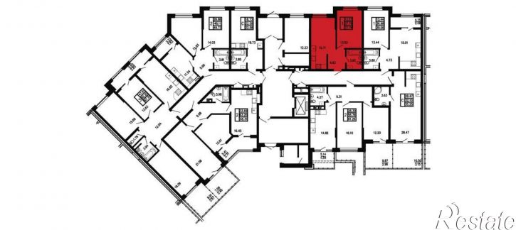 1-комн квартира в новом доме Георгия Десюка ул., д.5