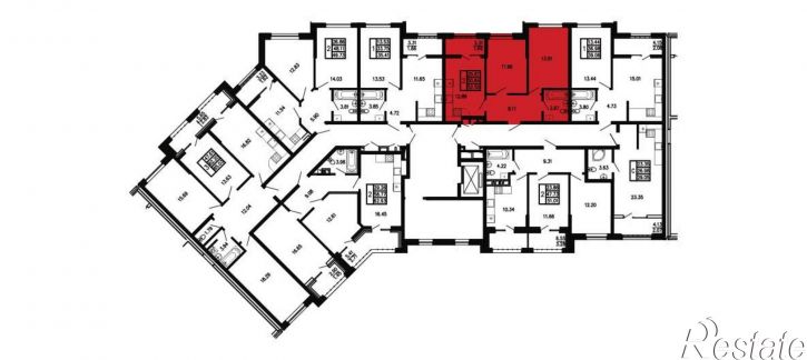 2-комн квартира в новом доме Георгия Десюка ул., д.5