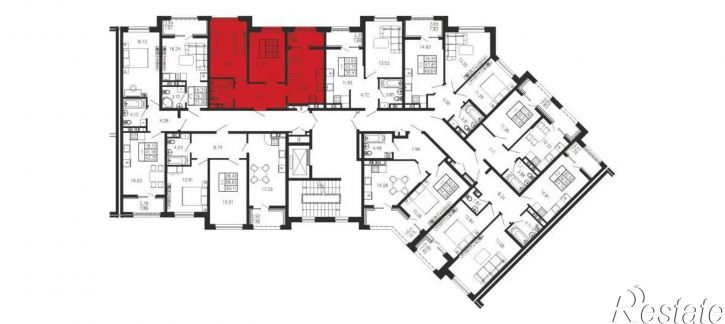 2-комн квартира в новом доме Георгия Десюка ул., д.5