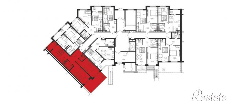 2-комн квартира в новом доме Георгия Десюка ул., д.5