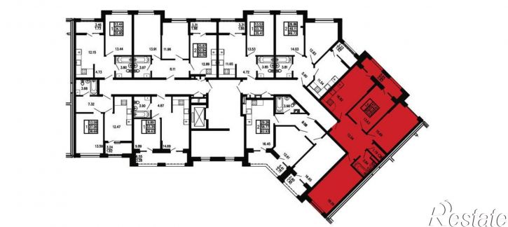 3-комн квартира в новом доме Георгия Десюка ул., д.5