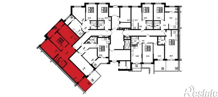 3-комн квартира в новом доме Георгия Десюка ул., д.5