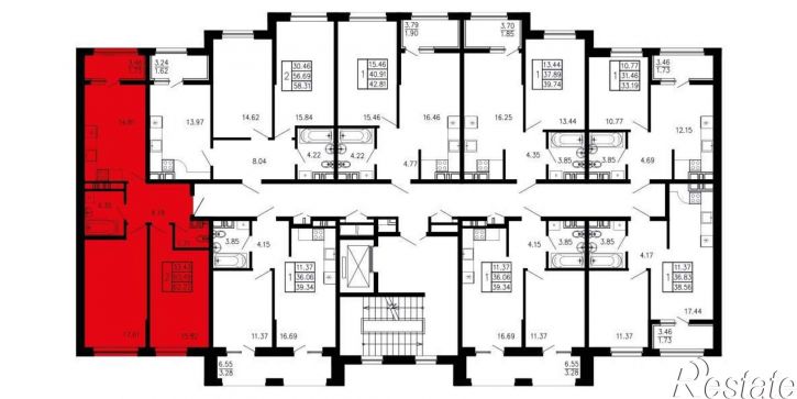 2-комн квартира в новом доме Георгия Десюка ул., д.5