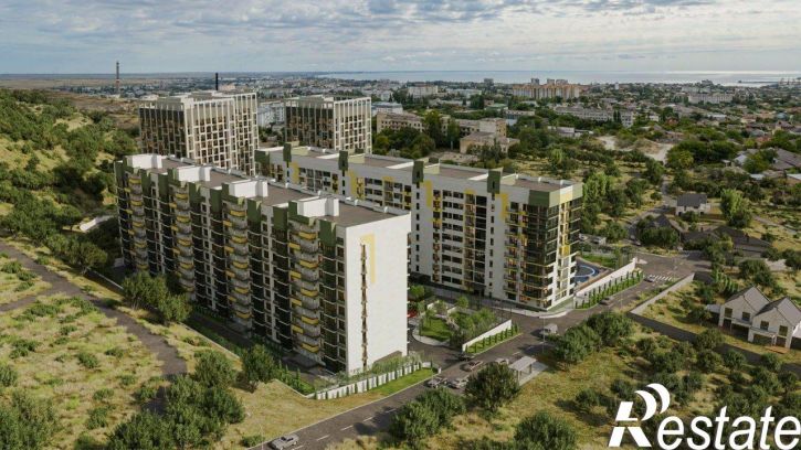 1-комн квартира в новом доме улица Грина, 43,  д. 43