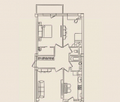 3-комн, 86 кв м, этаж 1/6 Индустриальный переулок, 4